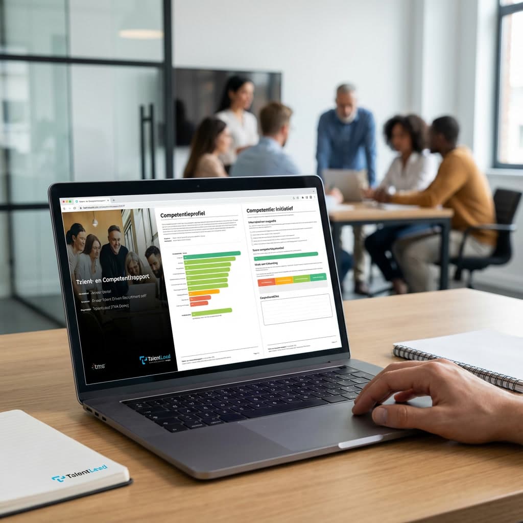 PDF Rapportage - Kandidaat profiel export